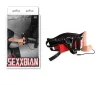 SEXXBIAN 6" VIBRANTE DONG & HARNESS_B15O25_4