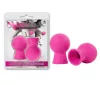 SET DI SUCCHIA-CAPEZZOLI IN SILICONE SENZA CAPEZZOLI DI 2 PEZZI ROSA