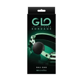 GLO Bondage - Bavaglio a palla - Verde