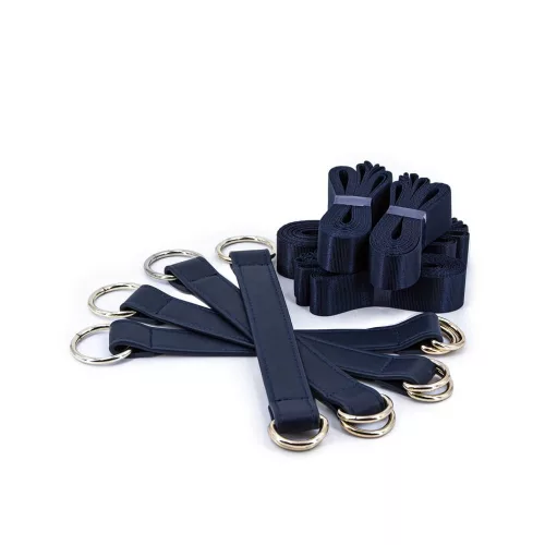 Bondage Couture - Contenzioni a letto - Blu