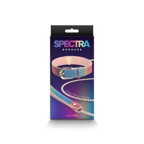 Spectra Bondage - Collare e guinzaglio - Rainbow