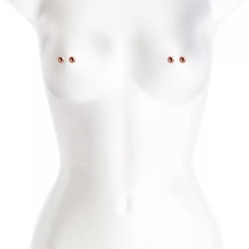 Rilegato - Morsetti per capezzoli - M1 - Oro rosa