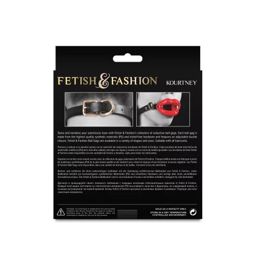 Fetish & Moda - Kourtney - Rosso - Pacchetto Alternativo