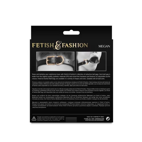 Fetish & Fashion - Megan - Nero - Pacchetto Alternativo
