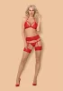 838-SEG-3 set da 3 pezzi rosso S/M