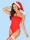 Rosso rosso Kissmas Teddy L/XL