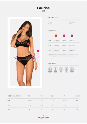 Laurise 2-pc set S/M