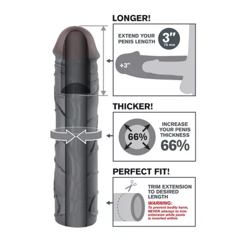 FANTASY X - TENSIONS - MEGA 3 EXTENSION BLACK