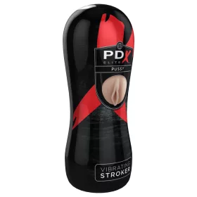 Vibrante Pussy Stroker Leggero/Nero