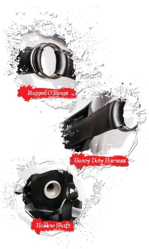 Nero Estremo Cavo con strap-on