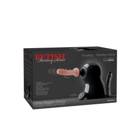   La Macchina del Sesso Più Grande Con Spingenti e Rotazione Nera/Luce