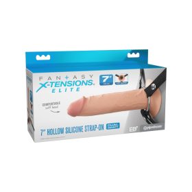 Strap-on cavo in silicone da 7" - Doppia densità