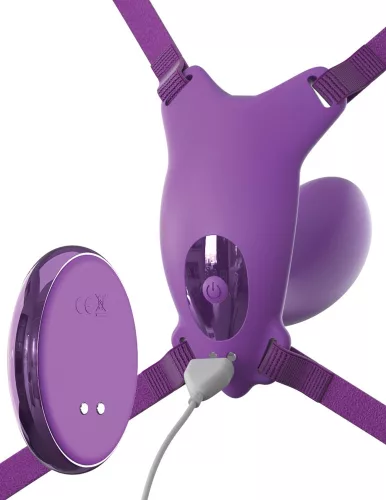 Purple Ultimate Strap-On Farfalla del Punto G