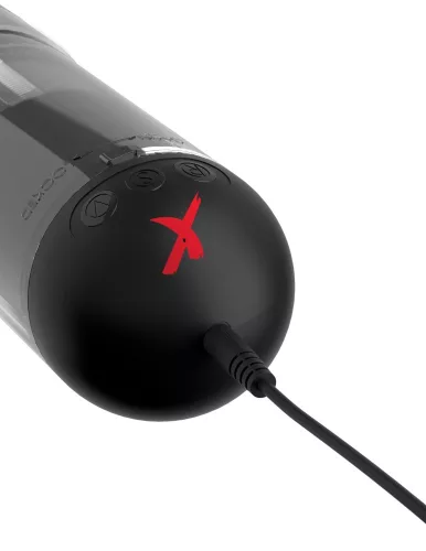 Extender Pro Pompa Vibrante Trasparente/Nera