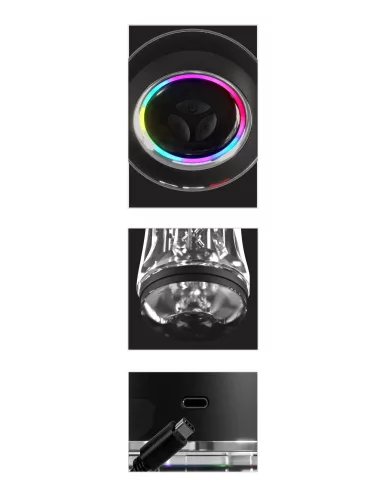 ViewTube Pro Trasparente/Nero