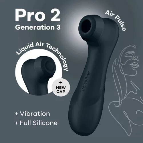 Pro 2 Generazione 3 con Liquid Air nero