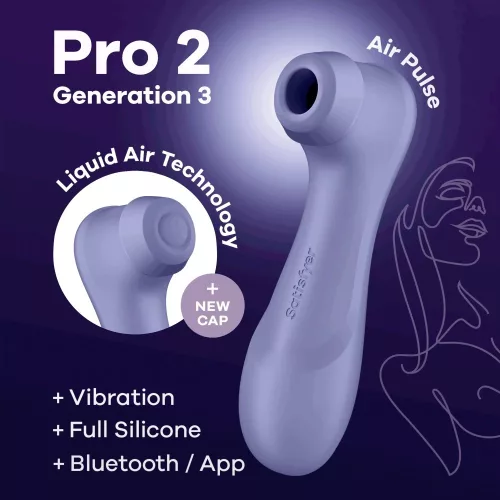 Pro 2 Generazione 3 con Bluetooth/App Liquid Air lilla