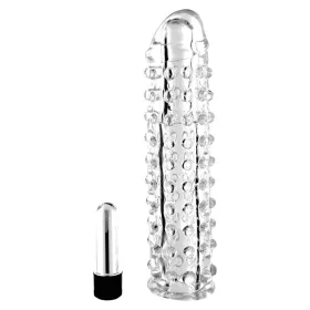 Manicotta per pene in silicone vibro