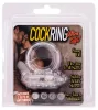 Cockring Silicone Vibrante Trasparente