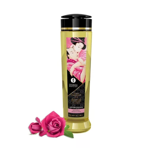 OLIO PER MASSAGGI EROTICI 240 ml / 8 oz ROSA