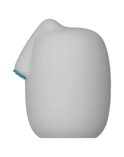 VIBEGGS - Lingue Tortute - Guaina vibrante per masturbazione - Bianca