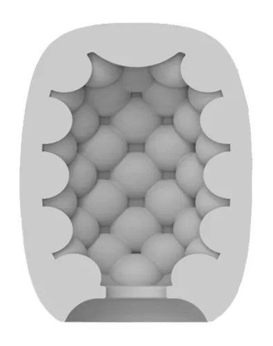 VIBEGGS - Blow Misty - Manicotta vibrante per masturbazione - Bianca