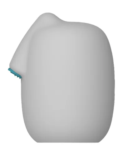 VIBEGGS - Ribs Delight - Manicotta vibrante per la masturbazione - Bianca